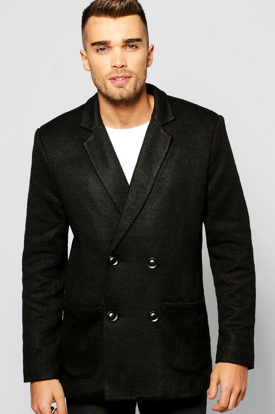 Flecked Double Breasted Smart Blazer